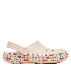 Klapki Crocs Classic Beaded Band 211614 Beżowy