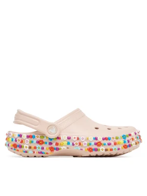 Klapki Crocs Classic Beaded Band 211614 Beżowy