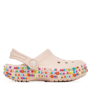 Klapki Crocs Classic Beaded Band Clog 211627 Beżowy