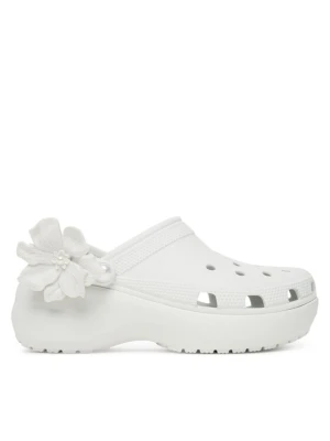 Klapki Crocs Classic Bouquet Platform Clog 211292 Biały