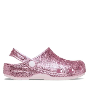 Klapki Crocs Classic Chunky Glitter Clog K 211939 Różowy