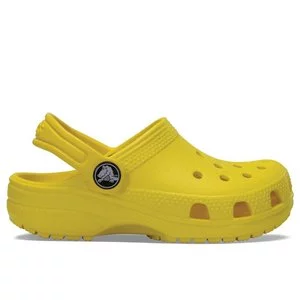 Klapki Crocs Classic Clog 206991-7C1 - żółte