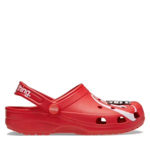 Klapki Crocs Classic Clog Coca-Cola 212129 Czerwony