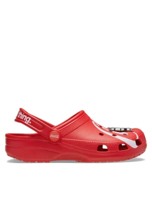 Klapki Crocs Classic Clog Coca-Cola 212129 Czerwony