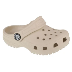 Klapki Crocs Classic Clog Kids T 206990-2Y2 beżowy