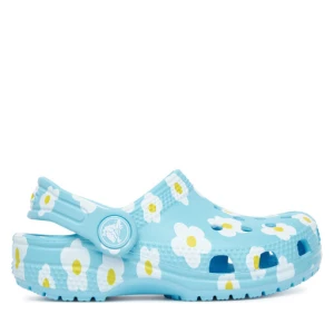 Klapki Crocs Classic Daisy Clog T 211264 Niebieski