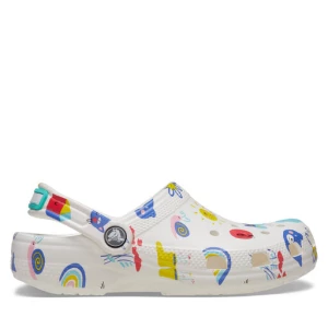 Klapki Crocs Classic Doodle Print Clog K 210356 Biały