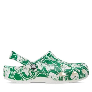 Klapki Crocs Classic Duke Print Clog 210003 Zielony