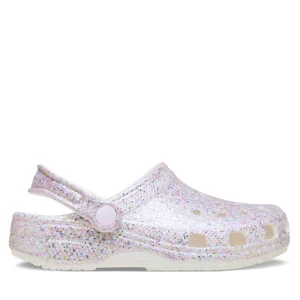 Klapki Crocs Classic Fantasy Glitter Clog K 212561 Biały