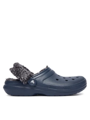Klapki Crocs Classic Fleece Lined Clog Quartz 211396 Granatowy