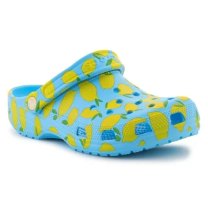 Klapki Crocs Classic Fresh Fruits Clog 211008-4WD niebieskie