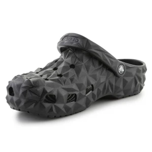Klapki Crocs Classic Geometric Clog 209563-001 czarne