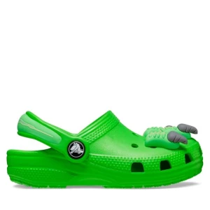Klapki Crocs Classic Iam Dinosaur Clog T 209700 Zielony