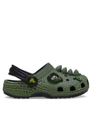 Klapki Crocs Classic IAM Scary Dino Clog T 211372 Czarny