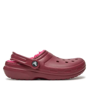 Klapki Crocs Classic Lined Clog 203591 Bordowy