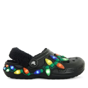 Klapki Crocs Classic Lined Holiday Lights Clog 212054 Czarny