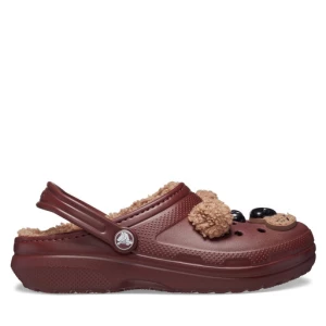 Klapki Crocs Classic Lined Iam Brown Bear Clog Kids T 210019 Brązowy