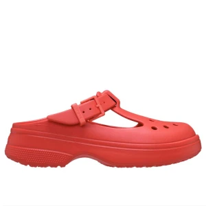 Klapki Crocs Classic Mary Jane 210581-6ZR - czerwone