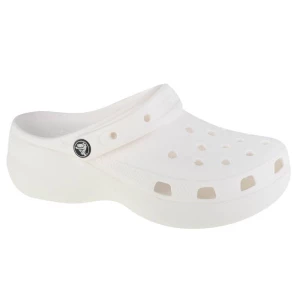 Klapki Crocs Classic Platform Clog 206750-100 białe