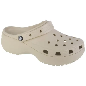 Klapki Crocs Classic Platform Clog 206750-2Y2 beżowy