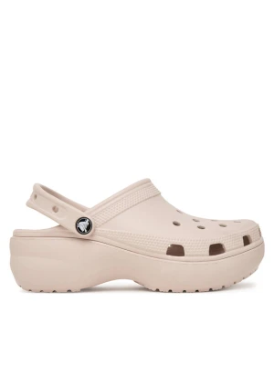 Klapki Crocs Classic Platform Clog 206750 Beżowy
