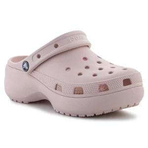 Klapki Crocs Classic Platform Clog W 206750-6UR różowe