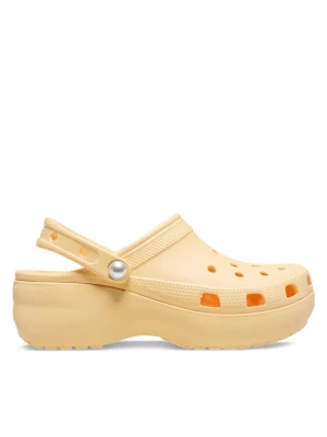 Klapki Crocs Classic Platform Pearl Clog 211231 Złoty