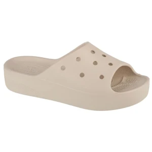 Klapki Crocs Classic Platform Slide 208180-2Y2 beżowy