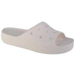 Klapki Crocs Classic Platform Slide W 208180-100 białe
