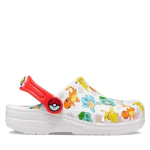 Klapki Crocs Classic Pokemon Clog Kids 207739 Biały