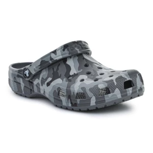 Klapki Crocs Classic Printed Camo Clog 206454-0IE czarne