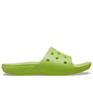 Klapki Crocs Classic Slide 206396-3UH - zielone