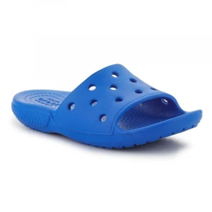 Klapki Crocs Classic Slide K Jr 206396-4KZ niebieskie