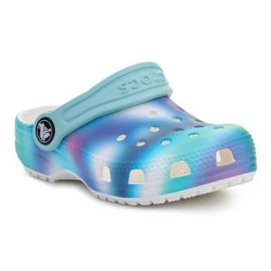 Klapki Crocs Classic Solarized Kids Clog 207588-94S niebieskie