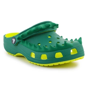 Klapki Crocs Classic Spikes Clog T 210010-76U zielone