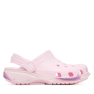 Klapki Crocs Classic Star Sparkle Shaker Clog 211620 Różowy