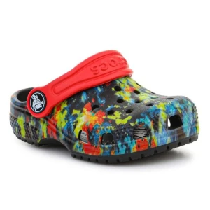 Klapki Crocs Classic Tie Dye Graphic Kids Clog T 206994-4SW wielokolorowe