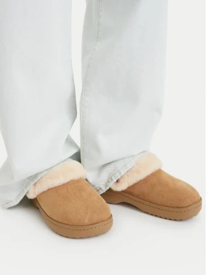Klapki Crocs Classic Unfurgettable Vegan Suede Clog 212106 Beżowy