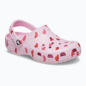 Klapki Crocs Classic Valentines Day Clog flamingo Różowy