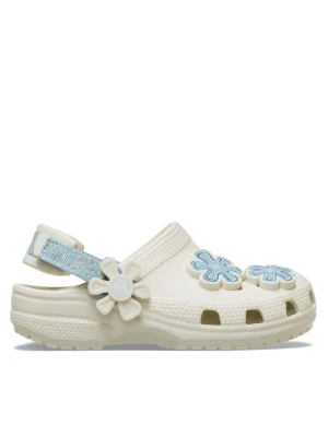 Klapki Crocs Clsc Dnm Flwr Adj BackstrapCgT 212512 Szary