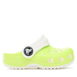 Klapki Crocs Crocs Classic Glow In The Dark Clog T 209161 Zielony