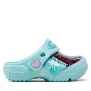 Klapki Crocs FROZEN Fl Disney Frozen II Clog T 206804 Niebieski