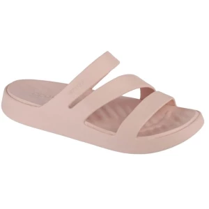 Klapki Crocs Getaway Strappy Sandal 209587-6UR beżowy