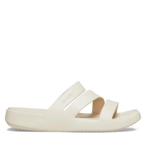 Klapki Crocs Getaway Strappy Sandal W 209587 Écru