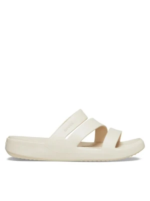 Klapki Crocs Getaway Strappy Sandal W 209587 Écru Kremowy