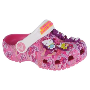 Klapki Crocs Hello Kitty and Friends Classic Clog Jr 208025-680 różowe