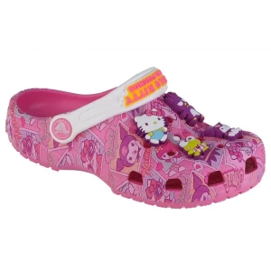 Klapki Crocs Hello Kitty and Friends Classic Clog Jr 208103-680 różowe