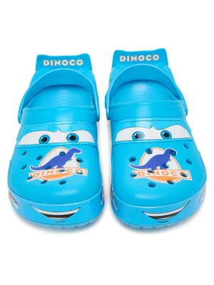 Klapki Crocs Lightnong Mcqueen Dinaco Crocband 213582 Niebieski