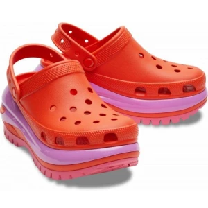 Klapki Crocs Mega Crush Clog 207988-84J pomarańczowe