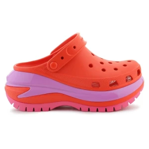 Klapki Crocs Mega Crush Clog 207988-84J pomarańczowe